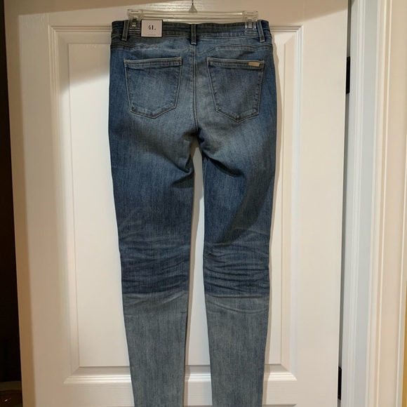 WHITE HOUSE BLACK MARKET SKIMMER JEANS SIZE 4L NWT - Picture 5 of 5